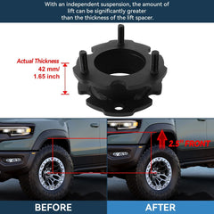 ECCPP 2.5" Front & 3" Rear Leveling Lift Kit For Chevy Colorado Canyon 2015-2022 KOEEP [2]