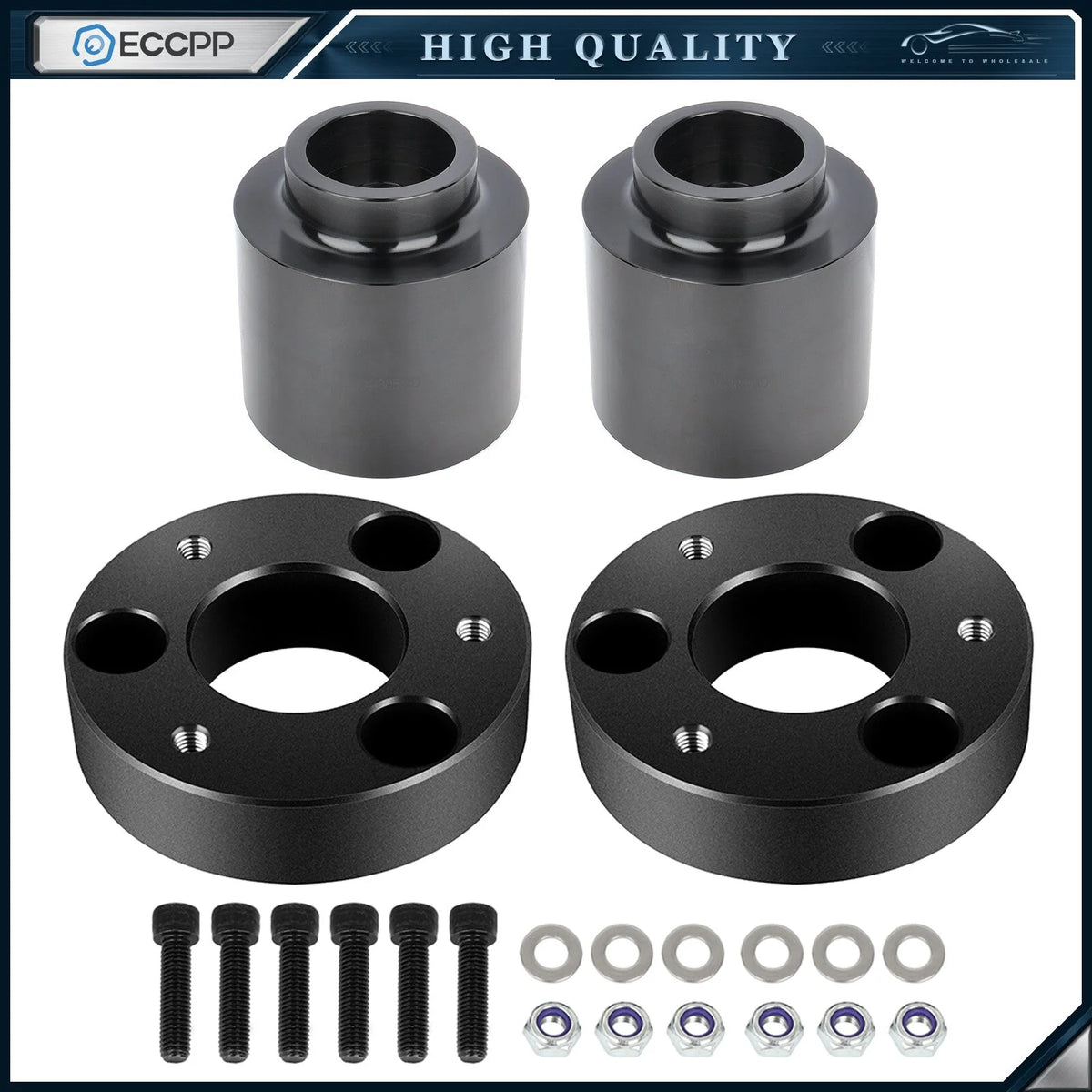 ECCPP 2" Front & 3" Rear Leveling Lift Kit For Dodge Ram 1500 2009 2010-2024 4WD 6B93BC-57 [1]