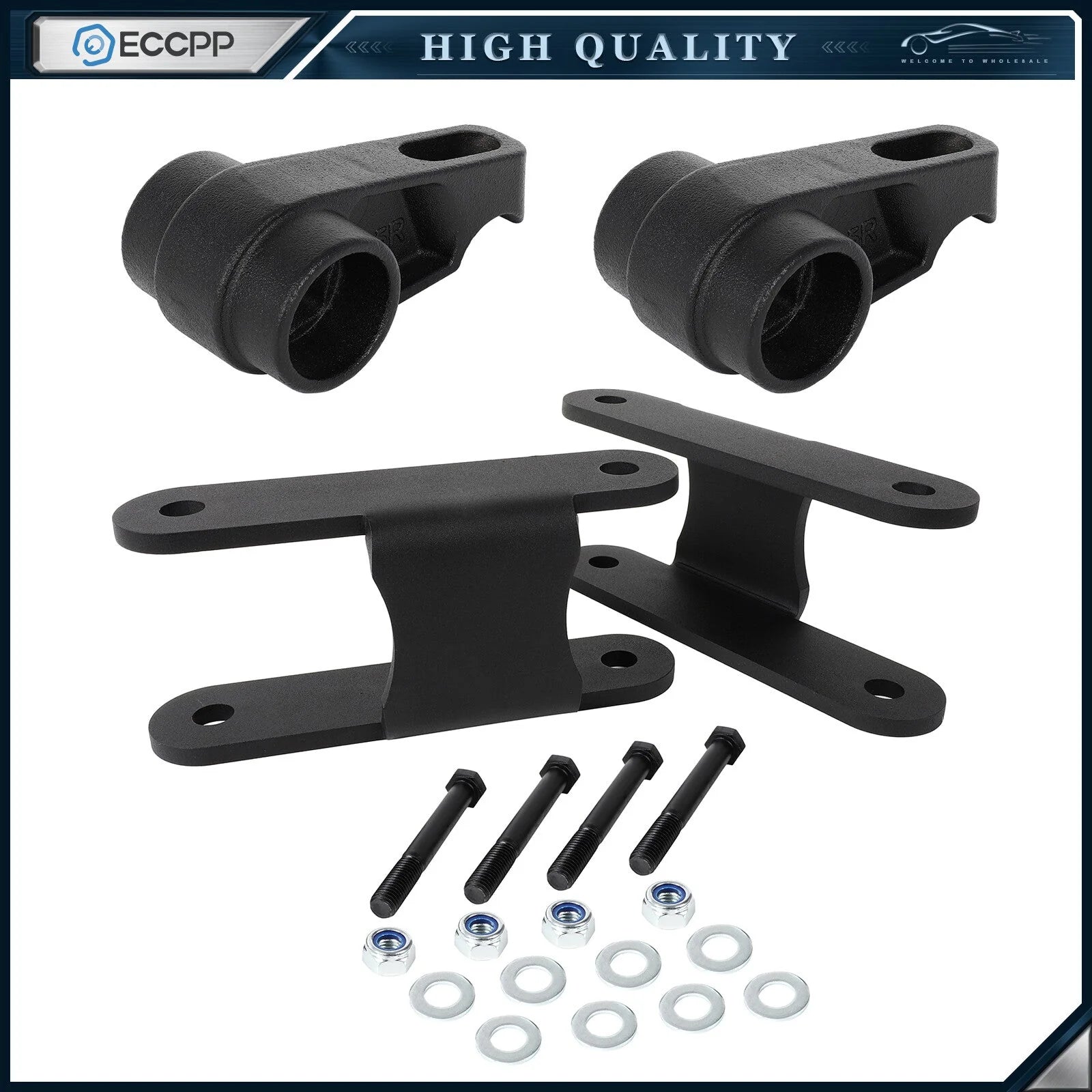 ECCPP 3" Front 2" Rear Leveling Lift Kit For Chevy Colorado Canyon 4WD 2004-2012 6B93BC-57 [1]