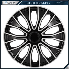 ECCPP 4Pcs 16 inch Wheel Hub Caps For R16 Tires Rims Wheel Covers PP Snap-On KOEEP [4]