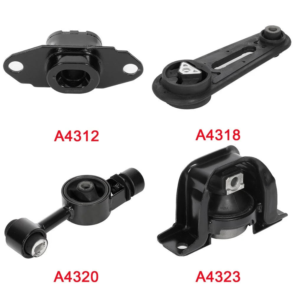 ECCPP 4Pcs Engine Mount Motor For 2009-14 Nissan Versa 1.8L/2007-2012 Cube 1.8L 6B93BC-57 [4]