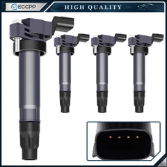 ECCPP 4 Ignition Coils For 1.2L L4 Chevrolet Spark 2013 2014 2015 6B93BC-57 [1]