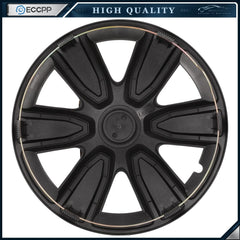 ECCPP 4 Pcs 15 inch Universal Hub Caps Wheel Cover Kit Snap On For R15 Tire Rim KOEEP [3]