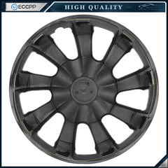 ECCPP 4 Pcs Wheel Hub Caps with Snap-On Retention Rings For 17 inch R17 Tires 6B93BC-57 [3]