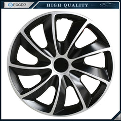 ECCPP 4 Pcs Wheel Hub Caps with Snap-On Retention Rings For 17 inch R17 Tires 6B93BC-57 [4]