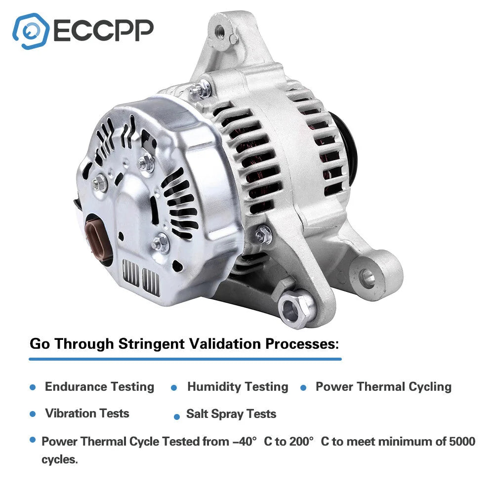 ECCPP Alternator For 1.8L 13756 Chevrolet Prizm Toyota Corolla 27060-0D010 98-02 ECCPP [3]