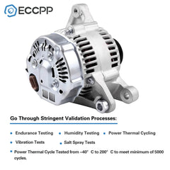 ECCPP Alternator For 1.8L 13756 Chevrolet Prizm Toyota Corolla 27060-0D010 98-02 ECCPP [3]