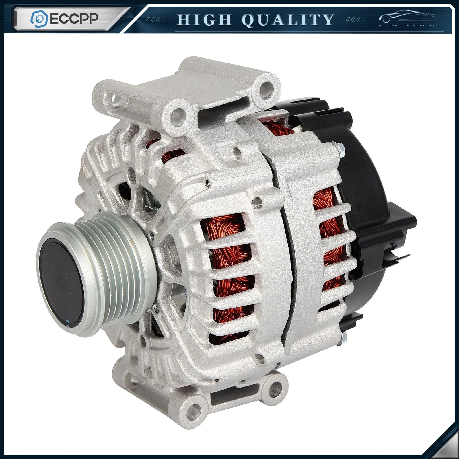 ECCPP Alternator For AUDI A4 A5 2013-2016 A6 2012-2015 11706 180A CW 6B93BC-57 [1]