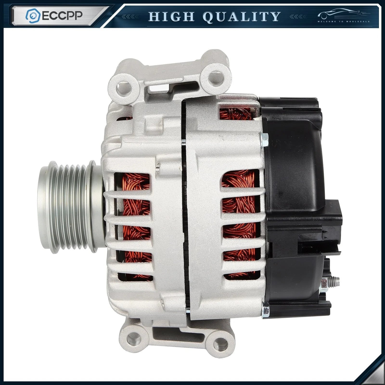 ECCPP Alternator For AUDI A4 A5 2013-2016 A6 2012-2015 11706 180A CW 6B93BC-57 [2]