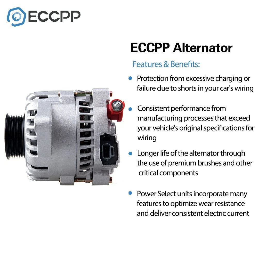 ECCPP Alternator For Ford Mustang 2001 2002 2003 2004 3.8L 2004 3.9L 1R3U10300AA KOEEP [4]