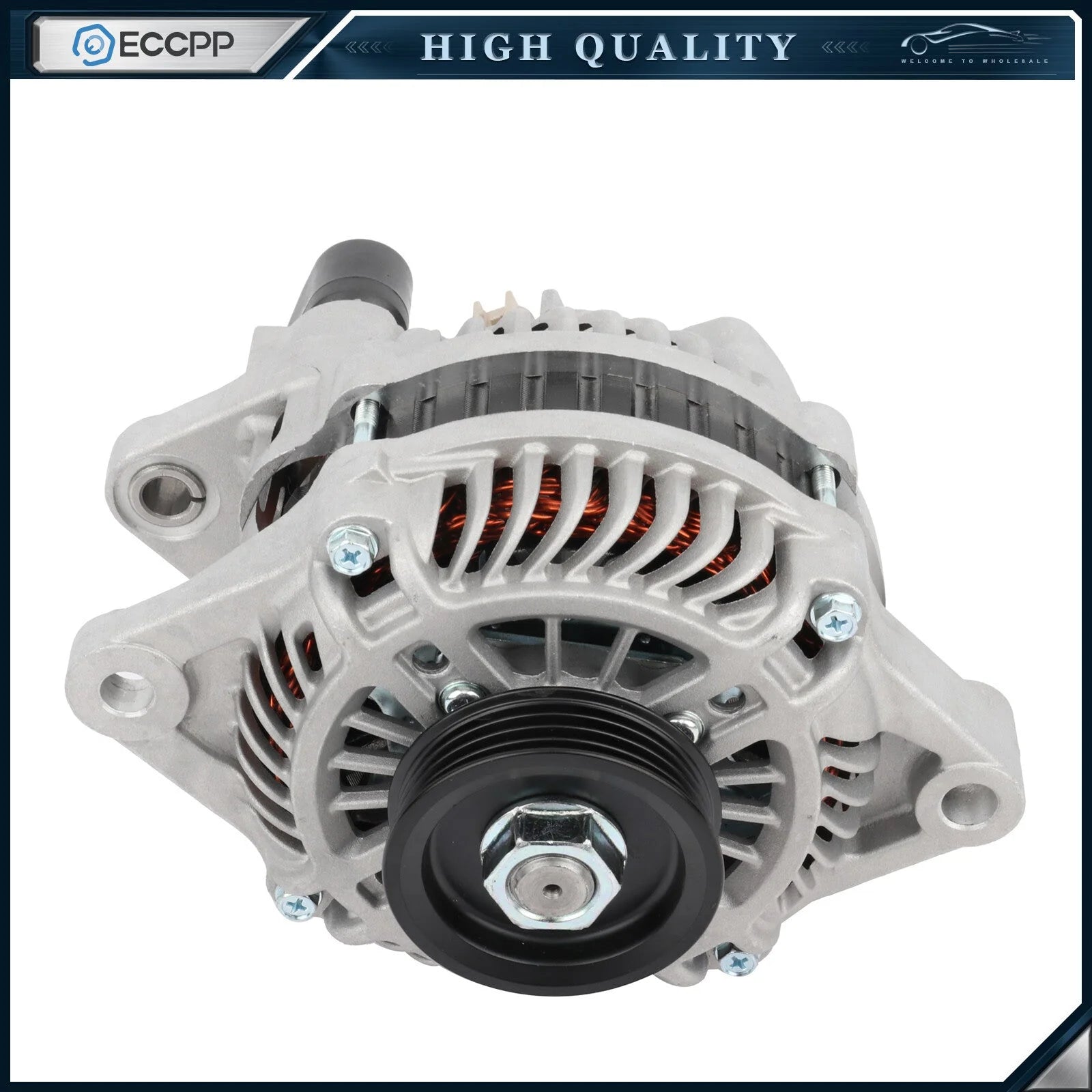 ECCPP Alternator for 2.4L Chrysler PT Cruiser 2006 2007 2008 2009 2010 AMT0150 6B93BC-57 [3]