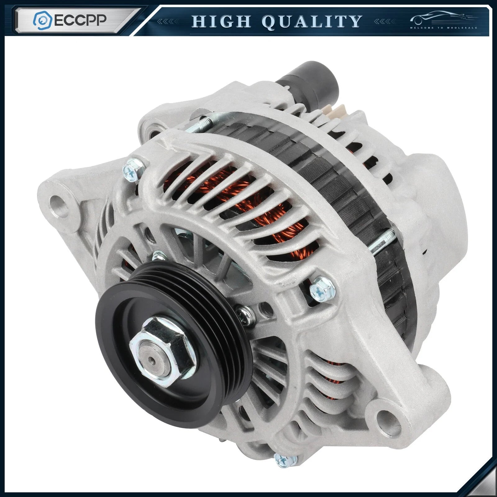 ECCPP Alternator for 2.4L Chrysler PT Cruiser 2006 2007 2008 2009 2010 AMT0150 6B93BC-57 [4]