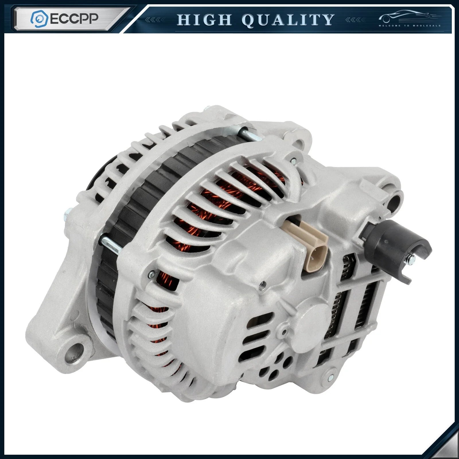 ECCPP Alternator for 2.4L Chrysler PT Cruiser 2006 2007 2008 2009 2010 AMT0150 6B93BC-57 [6]