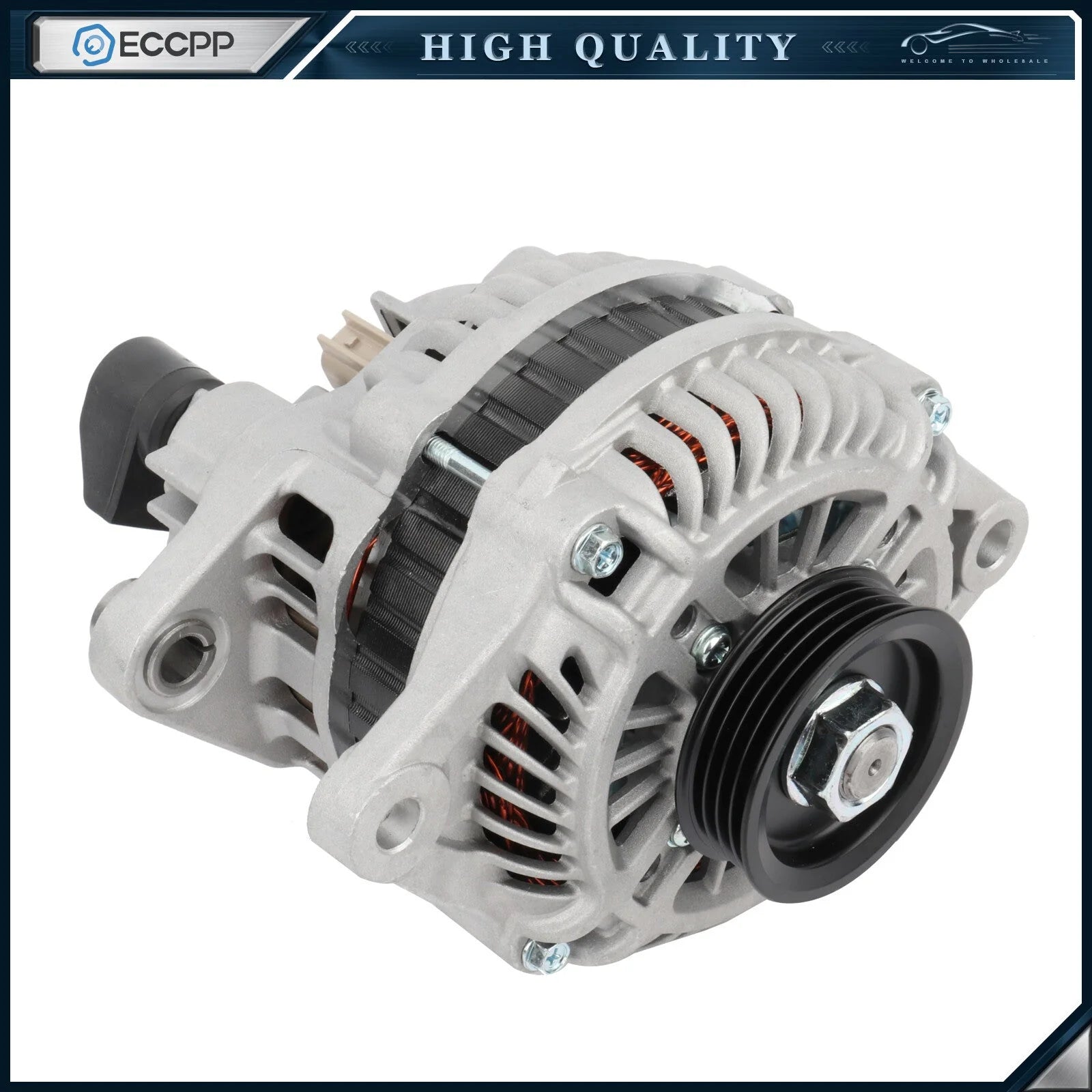 ECCPP Alternator for 2.4L Chrysler PT Cruiser 2006 2007 2008 2009 2010 AMT0150 6B93BC-57 [8]