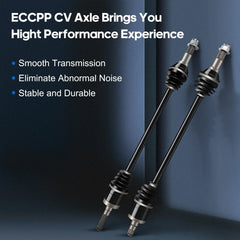 ECCPP CV Axle Set Fits Can-Am Maverick 1000R 2013-2015 Front Left & Right KOEEP [1]