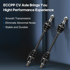 ECCPP CV Axle Set Fits Yamaha Grizzly 700 2014-2019 Rear Left & Right 6B93BC-57 [1]