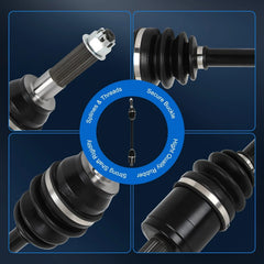 ECCPP CV Joint Axle Fits Polaris Ranger XP 1000 2017-2019 Rear Left/Right KOEEP [3]