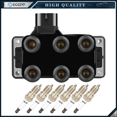 ECCPP For 4.0L Aerostar Explorer Mustang Ranger Mazda Ignition Coil Spark Plug KOEEP [1]