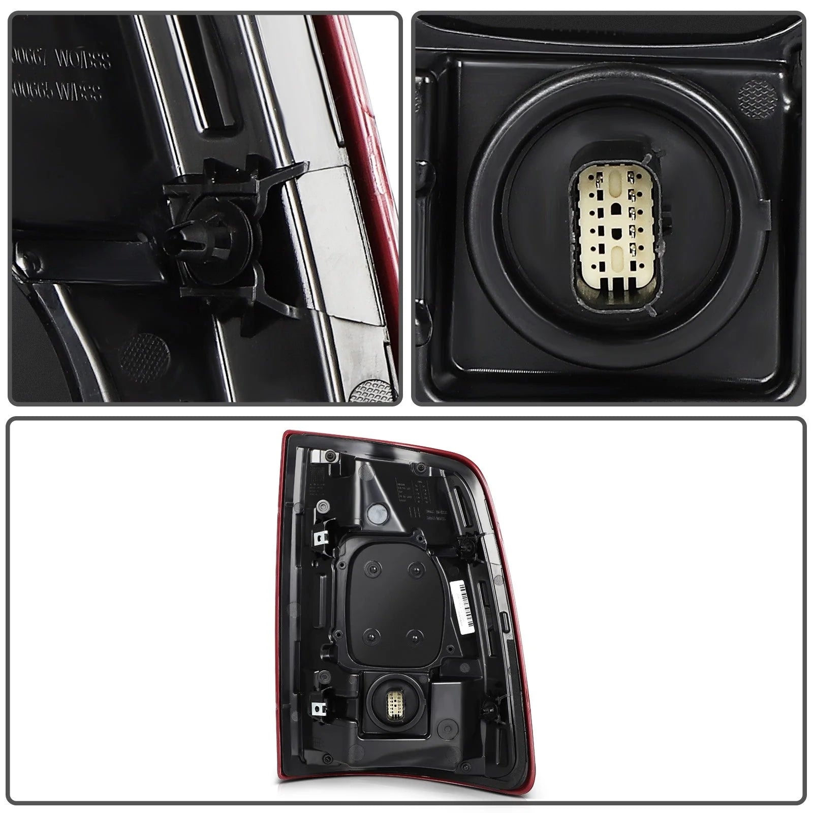 ECCPP Full LED Tail Light For 2019-24 Ram 2500 3500 5.7L 6.4L 6.7L Rear Left KOEEP [7]