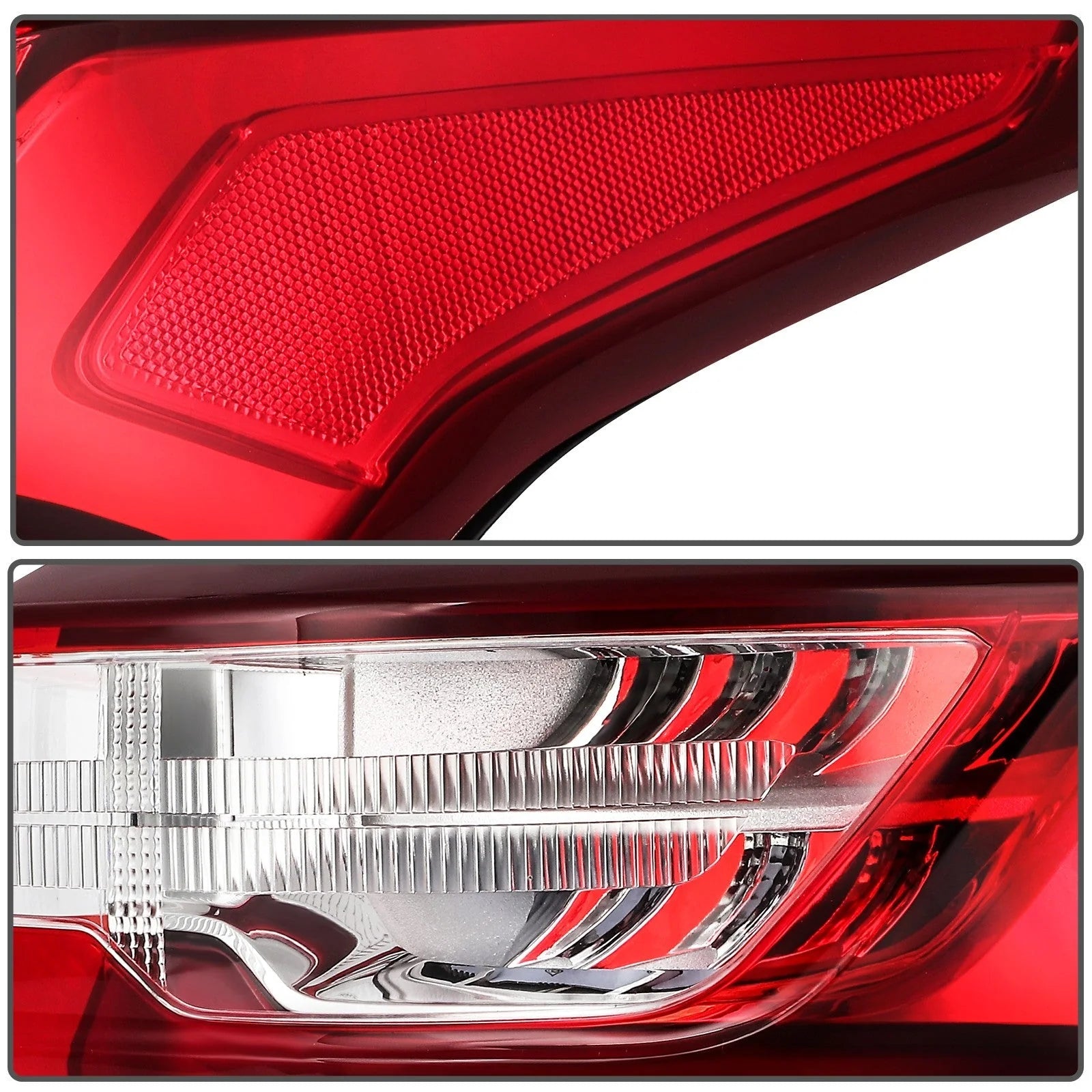 ECCPP Full LED Tail Lights For 2018-2021 Chevrolet Traverse 2.0L 3.6L Rear Pair KOEEP [8]