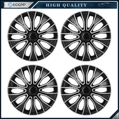 ECCPP Full Set Wheel Covers Fits R15 Tire & Steel Rim Snap On Full Hub Caps 15" KOEEP [1]