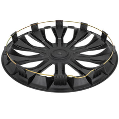 ECCPP Full Set Wheel Covers Fits R15 Tire & Steel Rim Snap On Full Hub Caps 15" KOEEP [4]