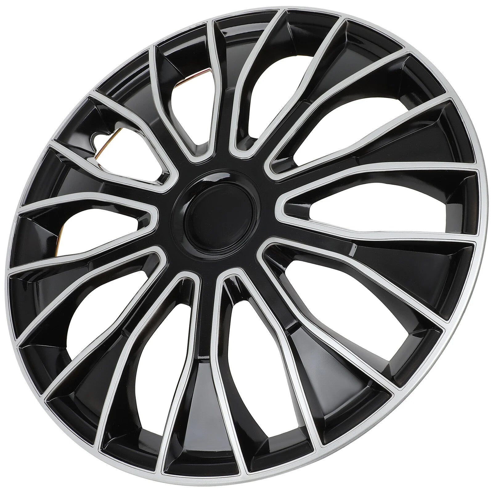 ECCPP Full Set Wheel Covers Fits R15 Tire & Steel Rim Snap On Full Hub Caps 15" KOEEP [8]