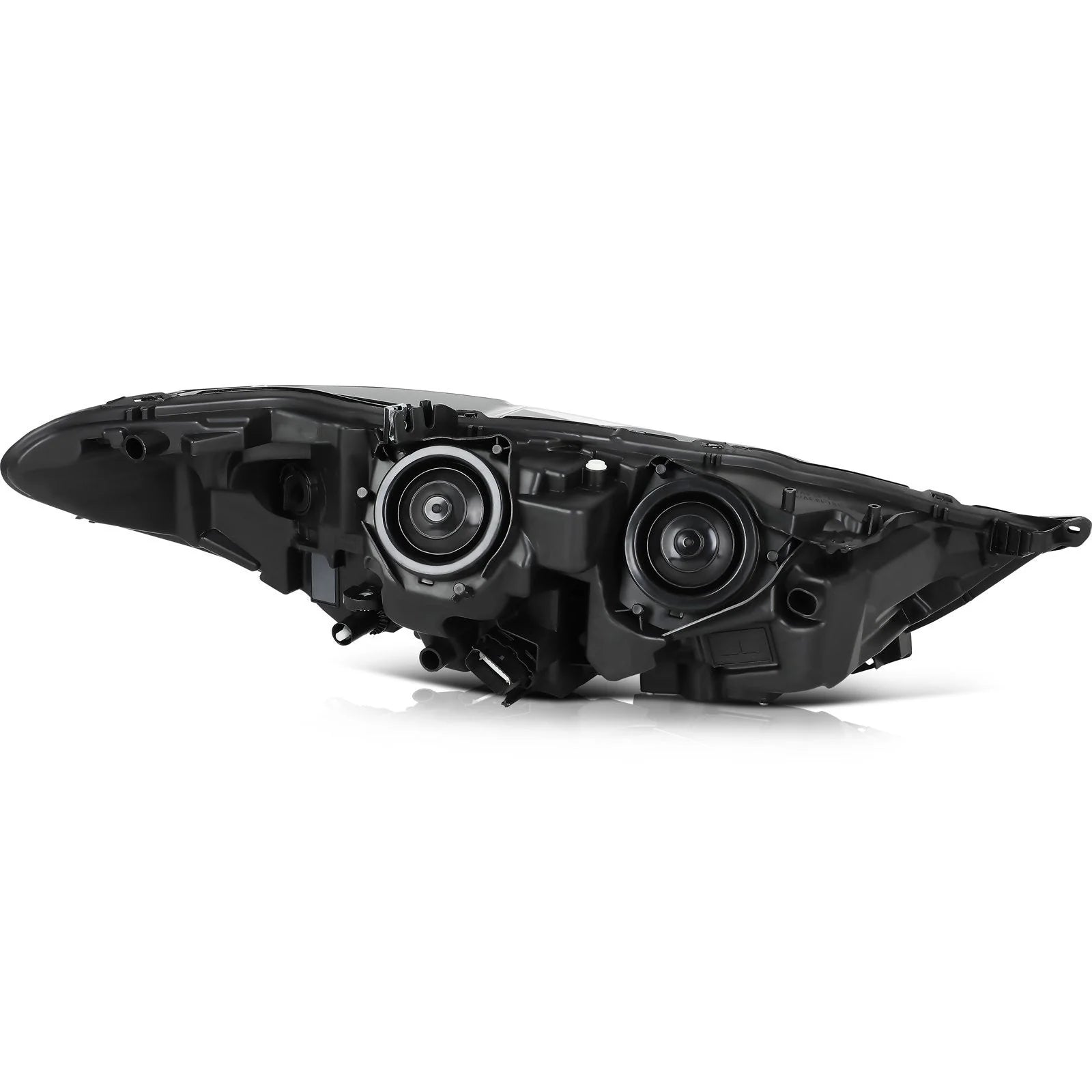 ECCPP Headlight Assembly For Ford Fusion 2017-2020 Left Side Chrome Amber 6B93BC-57 [7]