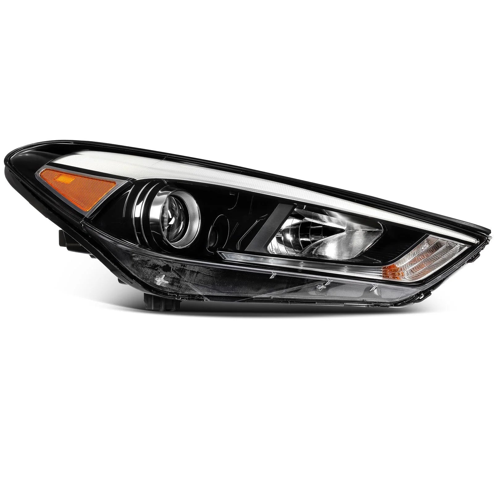 ECCPP Headlight Assembly For Hyundai Tucson 2016-2018 Passenger Right Side Black 6B93BC-57 [1]