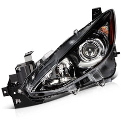 ECCPP Headlight Assembly For Mazda 3 2.0L 2.5L 2014-2016 Driver Left Side Black 6B93BC-57 [4]
