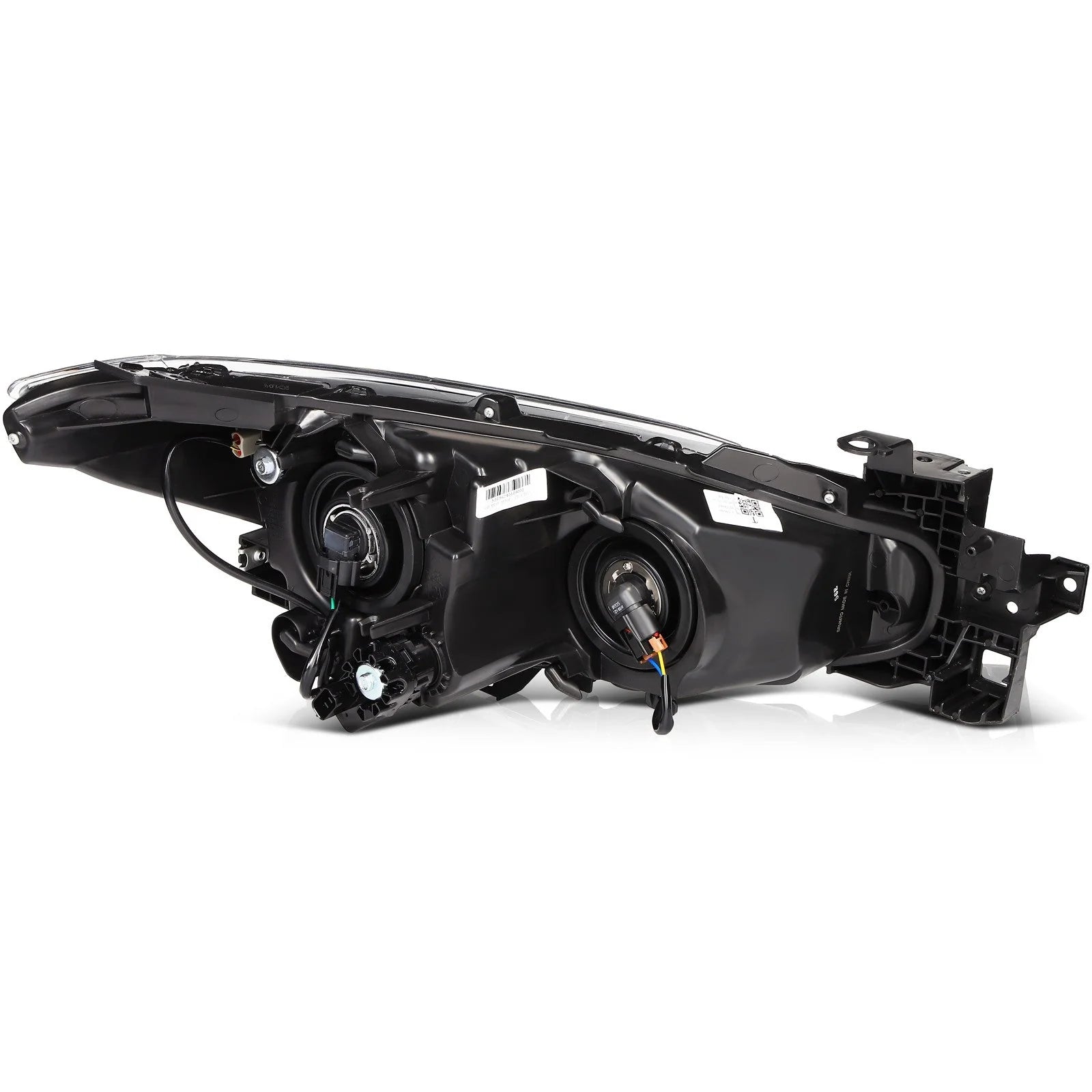 ECCPP Headlight Assembly For Mazda 3 2.0L 2.5L 2014-2016 Driver Left Side Black 6B93BC-57 [5]