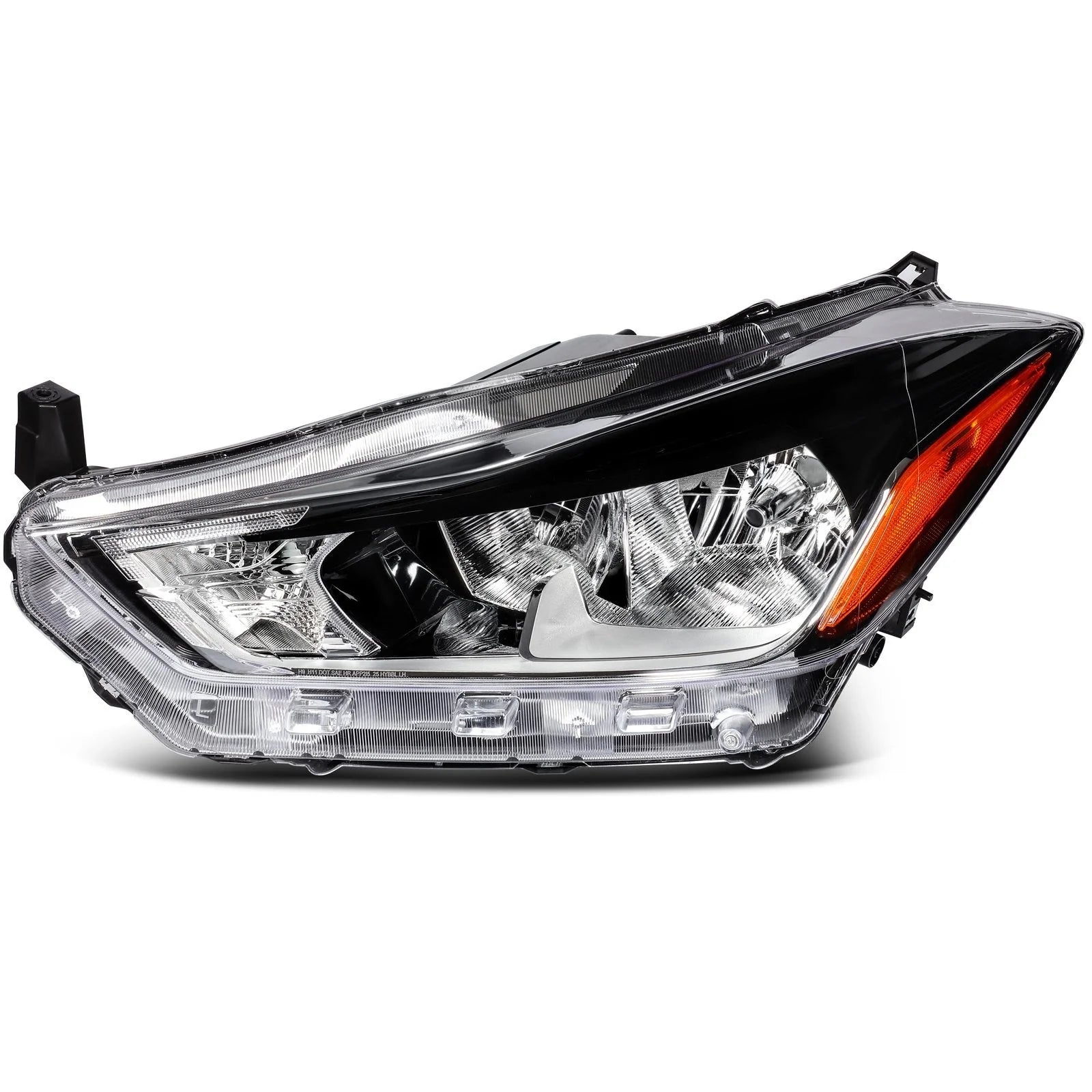 ECCPP Headlight Assembly For Nissan For Kicks 1.6L 2017-2020 Left Side Black 6B93BC-57 [3]