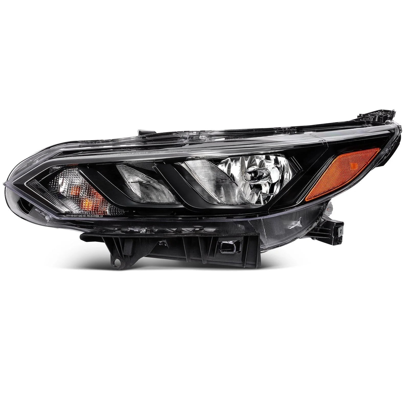ECCPP Headlight Assembly For Nissan For Sentra 2.0L 2024-2025 Left Side Black 6B93BC-57 [2]