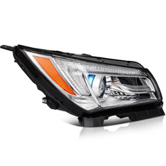 ECCPP Headlight For Buick LaCrosse 2.4L 3.6L 2014-2016 Right Side Chrome Amber 6B93BC-57 [3]