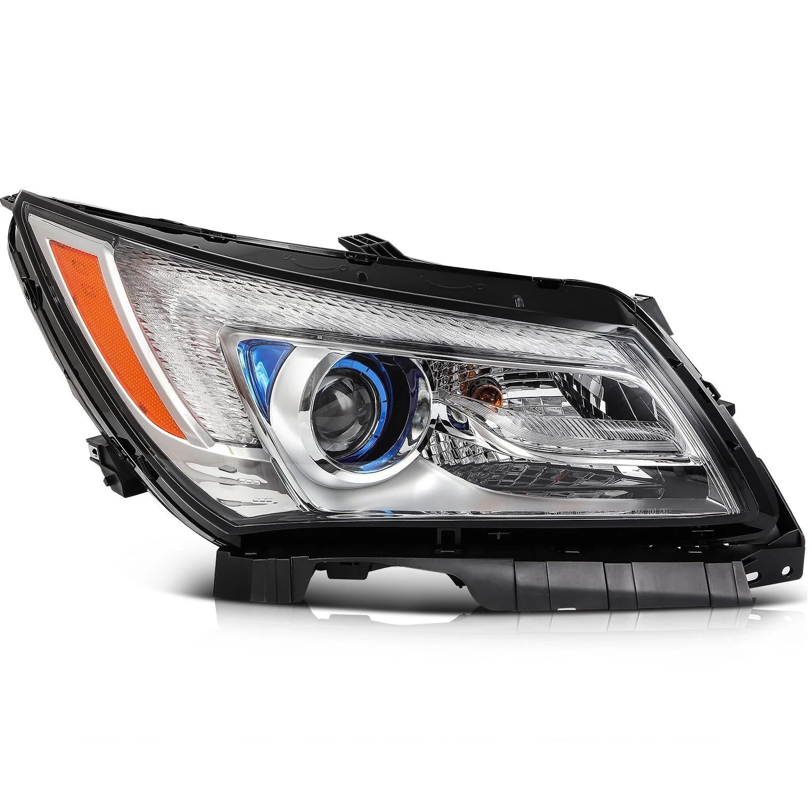 ECCPP Headlight For Buick LaCrosse 2.4L 3.6L 2014-2016 Right Side Chrome Amber 6B93BC-57 [5]