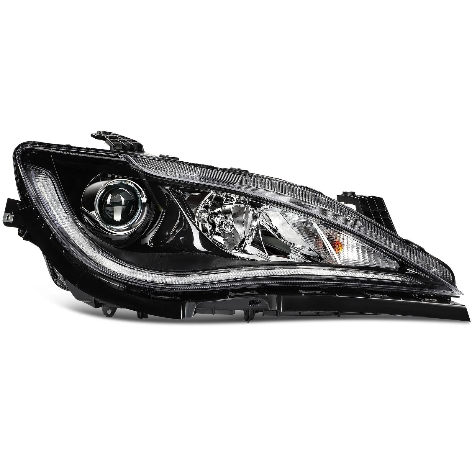 ECCPP Headlight For Chrysler Pacifica Voyager 3.6L 2017-2020 Right Side Black 6B93BC-57 [2]