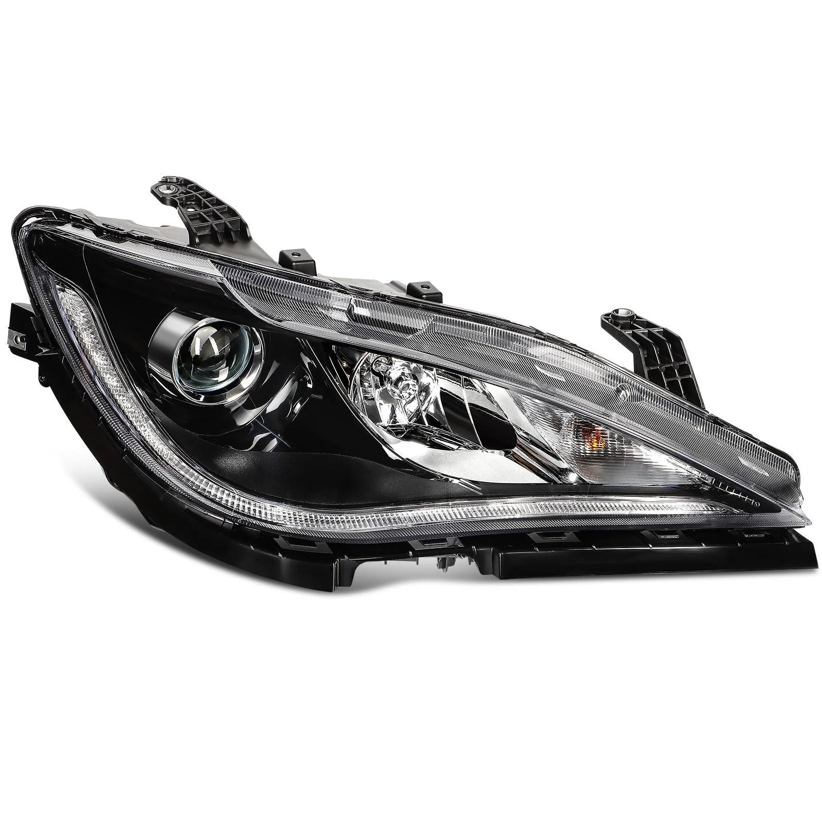 ECCPP Headlight For Chrysler Pacifica Voyager 3.6L 2017-2020 Right Side Black 6B93BC-57 [3]