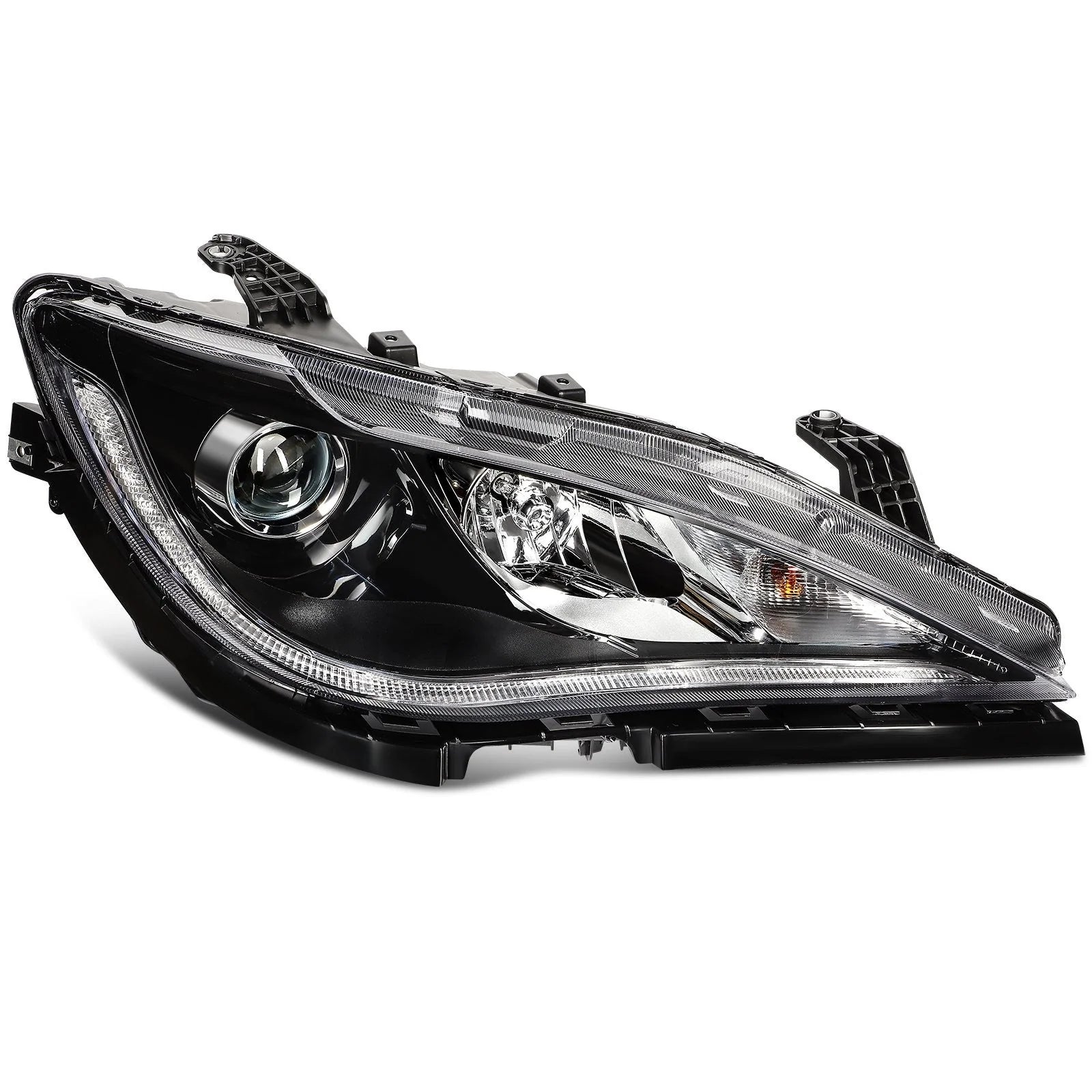 ECCPP Headlight For Chrysler Pacifica Voyager 3.6L 2017-2020 Right Side Black 6B93BC-57 [5]