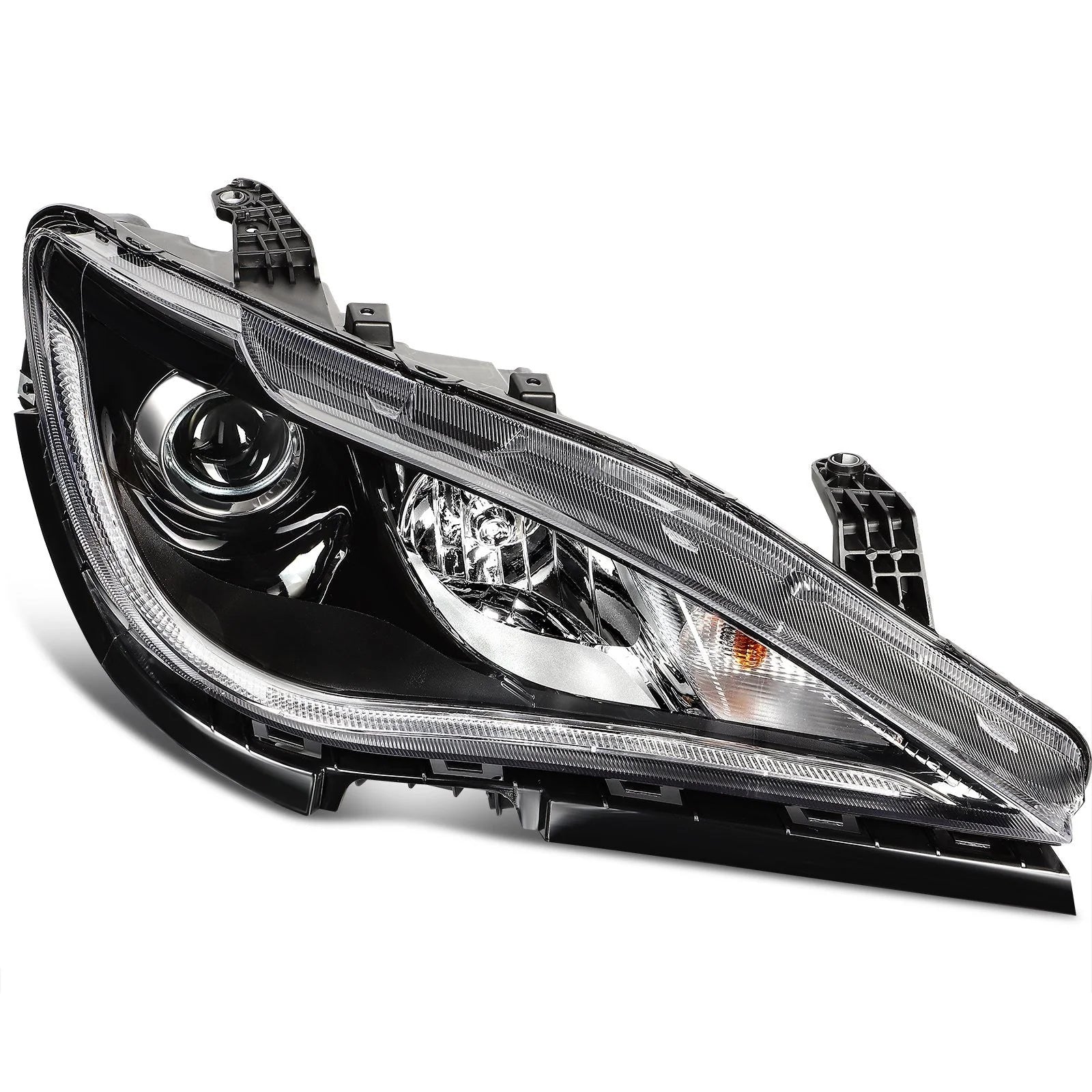 ECCPP Headlight For Chrysler Pacifica Voyager 3.6L 2017-2020 Right Side Black 6B93BC-57 [8]