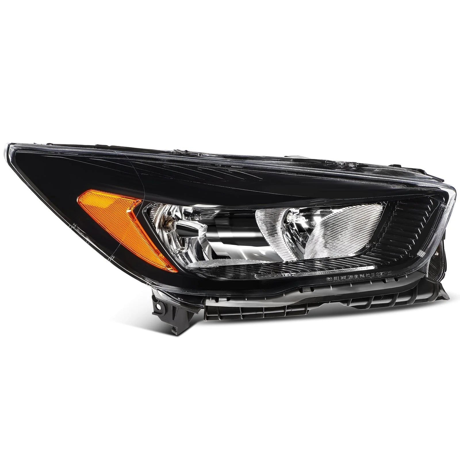 ECCPP Headlight For Ford Escape 1.5L 2.0L 2.5L 2018-2019 Right Side Black Amber KOEEP [6]