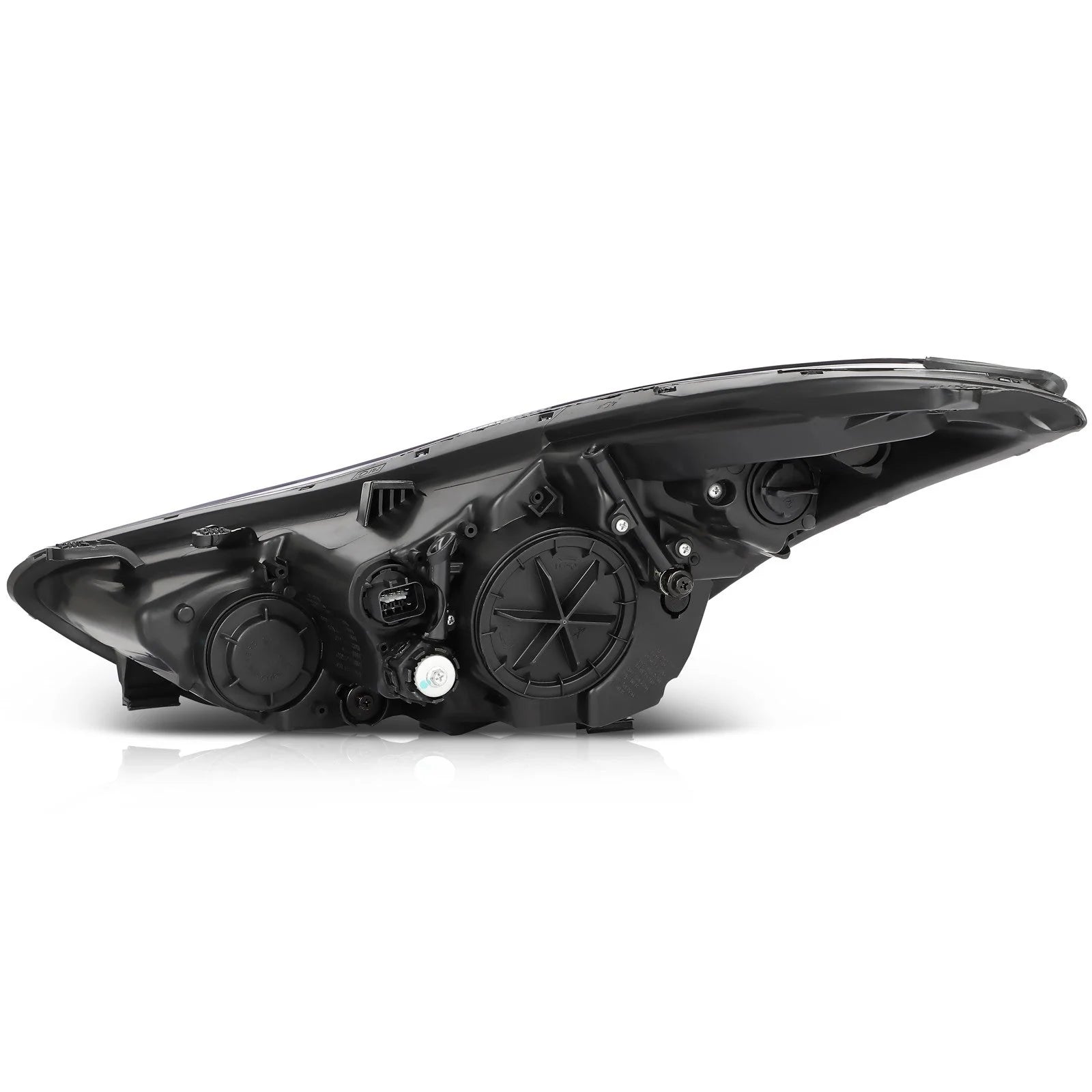ECCPP Headlight For Hyundai Elantra 1.8L 2.0L 2014-2016 Right Side Black Amber 6B93BC-57 [7]