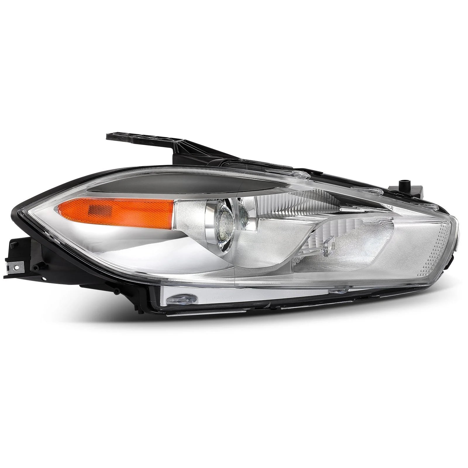 ECCPP Headlights Assembly For Dodge Dart 1.4L 2.0L 2.4L 2013-2016 Pair Black 6B93BC-57 [7]