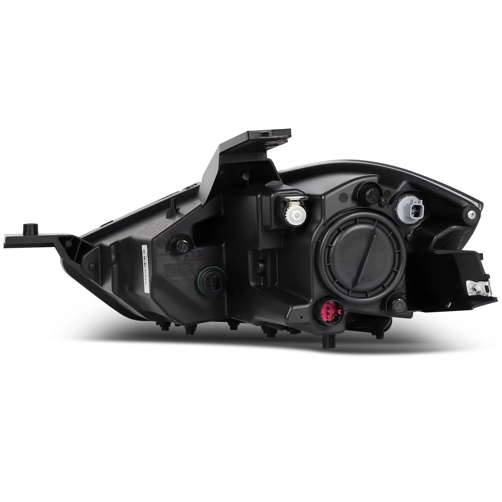 ECCPP Headlights Assembly For Dodge Dart 1.4L 2.0L 2.4L 2013-2016 Pair Black 6B93BC-57 [9]