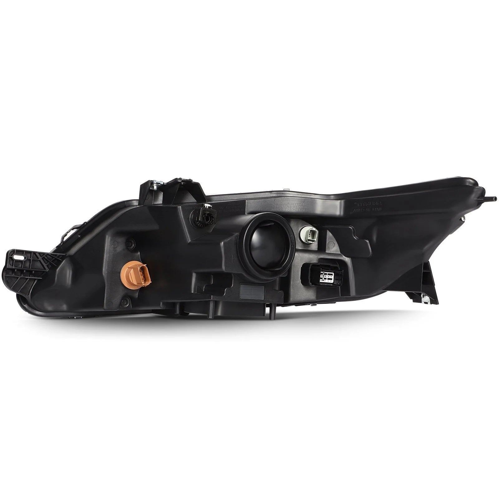 ECCPP Headlights Assembly For Ford Taurus 3.5L 2010-2012 Pair Kit Black Amber 6B93BC-57 [6]