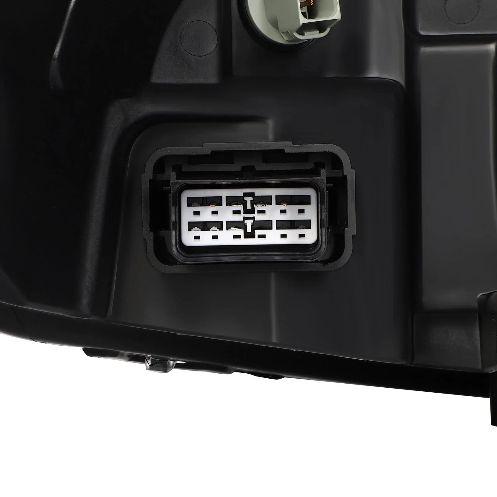 ECCPP Headlights Assembly For Ford Taurus 3.5L 2010-2012 Pair Kit Black Amber 6B93BC-57 [9]