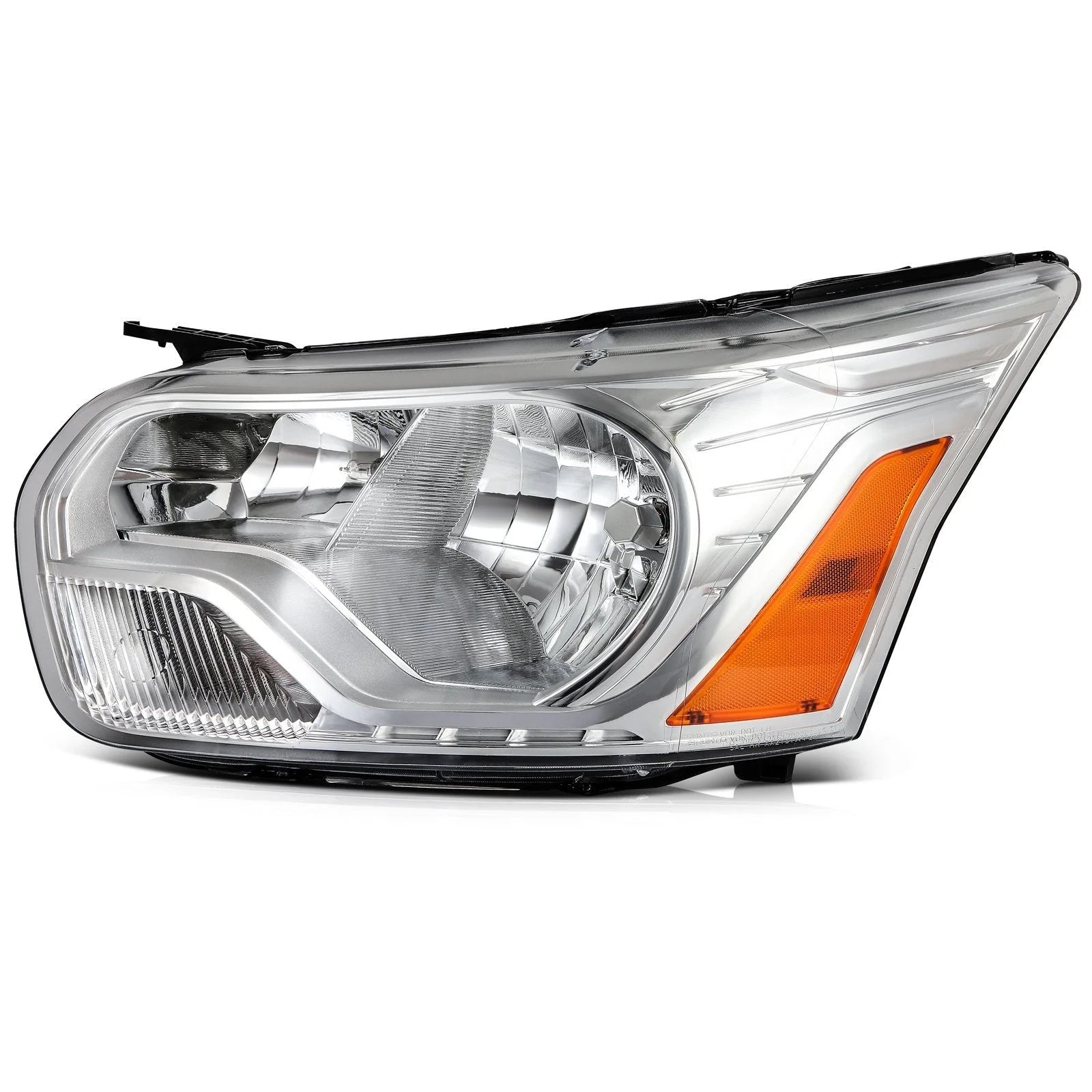 ECCPP Headlights Assembly For Ford Transit 150 250 350 2015-2023 Pair Chrome 6B93BC-57 [7]