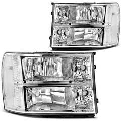 ECCPP Headlights Assembly For GMC Sierra 1500 2500HD 3500HD 2007-2014 Pair KOEEP [1]
