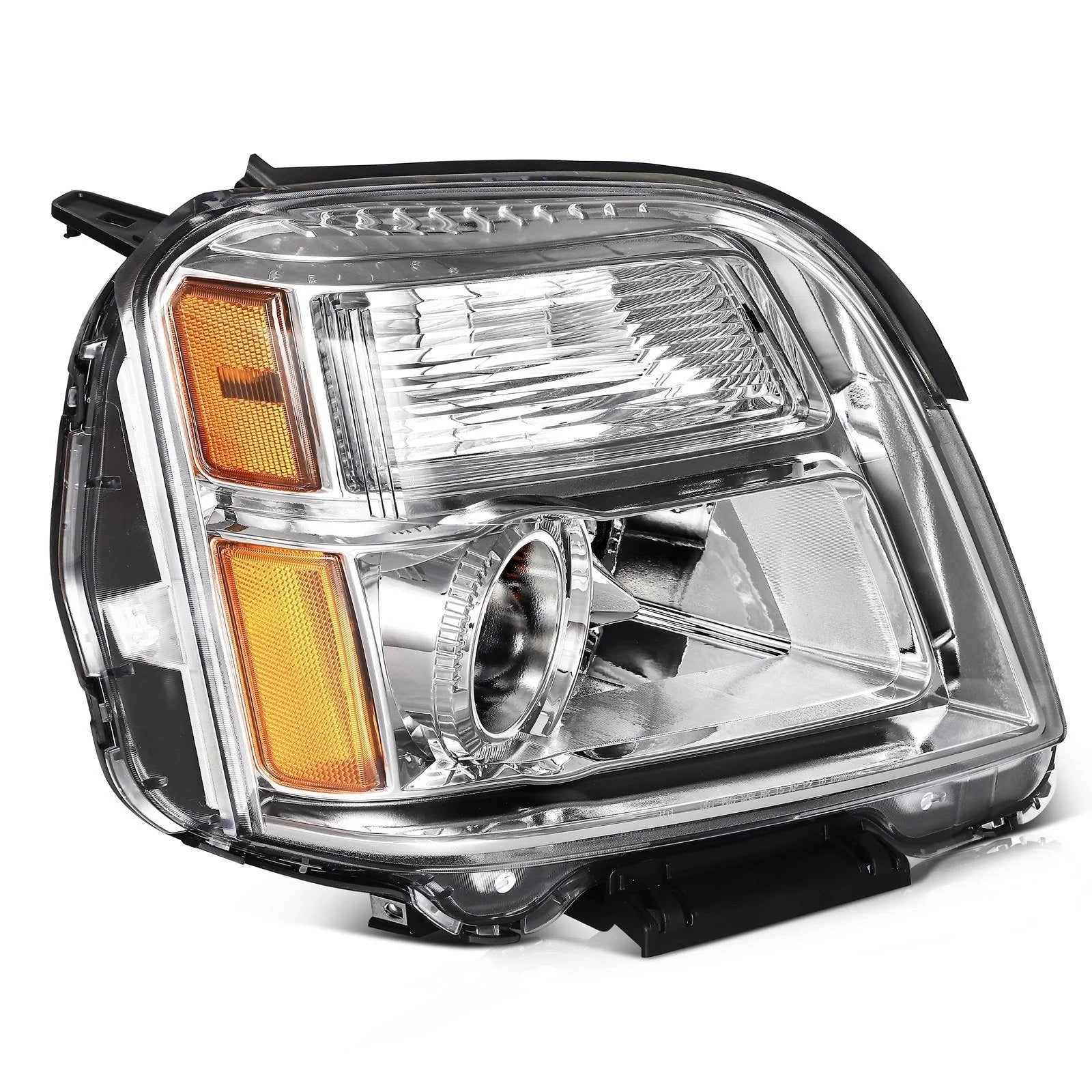 ECCPP Headlights Assembly For GMC Terrain 2.4L 3.6L 2016-2017 Pair Chrome Amber 6B93BC-57 [7]