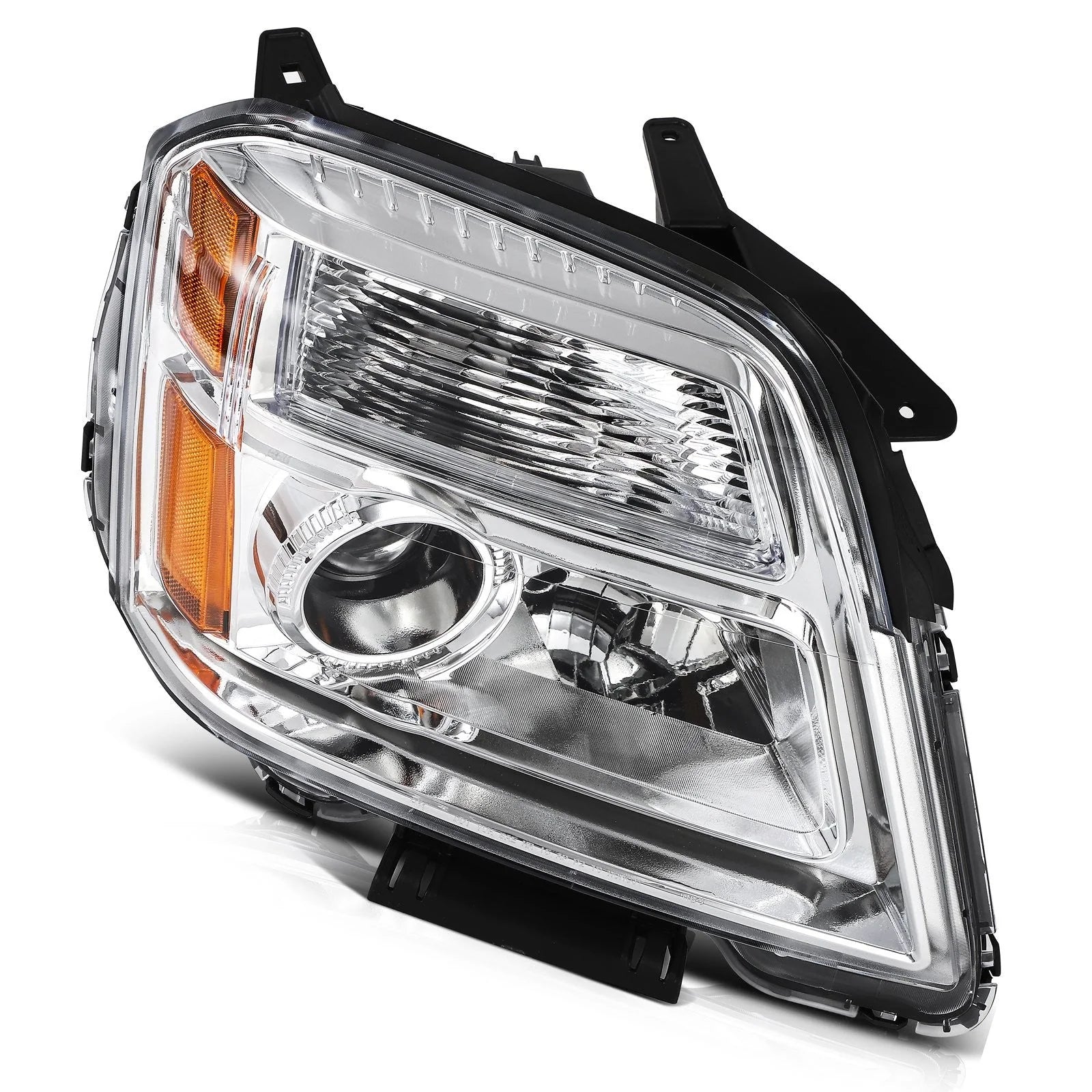 ECCPP Headlights Assembly For GMC Terrain 2.4L 3.6L 2016-2017 Pair Chrome Amber 6B93BC-57 [8]
