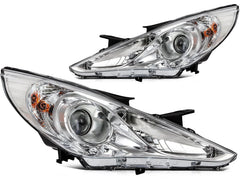 ECCPP Headlights Assembly For Hyundai Sonata 2.0L 2.4L 2011-2014 Pair Chrome 6B93BC-57 [1]
